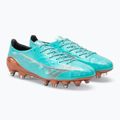 Herren Fußballschuhe Mizuno Alpha JP Mix blau curacao/schneeweiß/rotbsatin 4