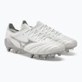 Mizuno Morelia Neo III Beta JMP Fußballschuhe weiß/hologramm/cool grau 3c 4