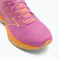 Damen Laufschuhe Mizuno Wave Rider 26 Roxy Cyclamen/Weiß/Mockorang 8
