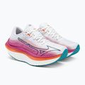 Mizuno Wave Rebellion Pro Laufschuhe weiß und rosa J1GD231721 6