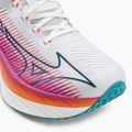 Mizuno Wave Rebellion Pro Laufschuhe weiß und rosa J1GD231721 10