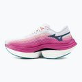 Mizuno Wave Rebellion Pro Laufschuhe weiß und rosa J1GD231721 3