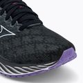 Damen Laufschuhe Mizuno Wave Inspire 19 W schwarz/ silber/ bitsweet 7