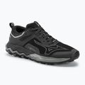 Herren Laufschuhe Mizuno Wave Ibuki 4 GTX schwarz/metallic grau/dunkelgrau