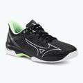 Tennisschuhe Herren Mizuno Wave Exceed Tour 5 AC black/silver/techno green