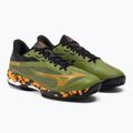 Herren Mizuno Wave Exceed Light 2 Padel Schuhe calliste grün / vibrant orange / schwarz 4