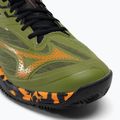 Herren Mizuno Wave Exceed Light 2 Padel Schuhe calliste grün / vibrant orange / schwarz 7