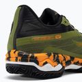 Herren Mizuno Wave Exceed Light 2 Padel Schuhe calliste grün / vibrant orange / schwarz 9