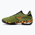 Herren Mizuno Wave Exceed Light 2 Padel Schuhe calliste grün / vibrant orange / schwarz 10