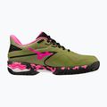 Women's Mizuno Wave Exceed Light 2 Padel Schuhe calliste grün / rosa glo / schwarz 7