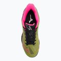 Women's Mizuno Wave Exceed Light 2 Padel Schuhe calliste grün / rosa glo / schwarz 6