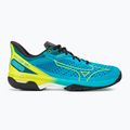 Herren Tennisschuhe Mizuno Wave Exceed Tour 5 CC jet blau/bolt2 neon/schwarz 2