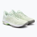 Damen Tennisschuhe Mizuno Wave Exceed Tour 5 CC ambroshia / silber / techno grün 4