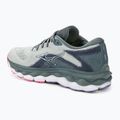 Damen Laufschuhe Mizuno Wave Sky 7 pblue/weiß/high vs pink 3