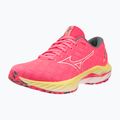 Damen Laufschuhe Mizuno Wave Inspire 19 hi vis rosa/ schneeweiß/ leuchtend 8