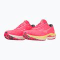 Damen Laufschuhe Mizuno Wave Inspire 19 hi vis rosa/ schneeweiß/ leuchtend 15