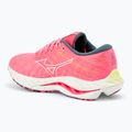 Damen Laufschuhe Mizuno Wave Inspire 19 hi vis rosa/ schneeweiß/ leuchtend 3