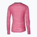 Lauf Longsleeve  Damen Mizuno Premium Aero Tee sangria sunset 2