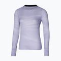 Lauf Longsleeve  Damen Mizuno Premium Aero Tee snow white/thistle