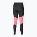 Leggings Damen Mizuno Core Long Tight black/sangria sunset 2