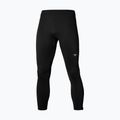 Herren Laufleggings Mizuno Warmalite schwarz