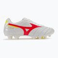 Herren Mizuno Morelia II Elite MD Fußballschuhe weiß/flery coral2/bolt2 2