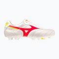 Herren Mizuno Morelia II Elite MD Fußballschuhe weiß/flery coral2/bolt2 7