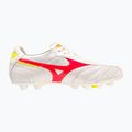 Herren Mizuno Morelia II Elite MD Fußballschuhe weiß/flery coral2/bolt2 8