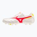 Herren Mizuno Morelia II Elite MD Fußballschuhe weiß/flery coral2/bolt2 9