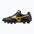 Mizuno Morelia II PRO MD Herren Fußballschuhe schwarz/gold/dunkel Schatten 8