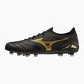 Mizuno Morelia Neo IV Beta JP MD Herren Fußballschuhe schwarz/gold/schwarz 3