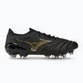 Herren Mizuno Morelia Neo IV Beta SG Fußballschuhe schwarz/gold/schwarz 2