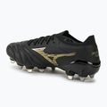 Herren Mizuno Morelia Neo IV Beta SG Fußballschuhe schwarz/gold/schwarz 3