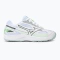 Damen Volleyballschuhe Mizuno Cyclone Speed 4 weiß/gridge/patinagreen 2