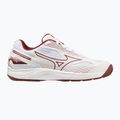 Damen Volleyballschuhe Mizuno Cyclone Speed 4 weiß/cabermet/mp gold 8