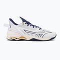 Handballschuhe Herren Mizuno Wave Mirage 5 white/bribbon/mp gold 2