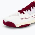 Handballschuhe Damen Mizuno Wave Mirage 5 white/cabernet/mp gold 7