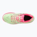 Mizuno Break Shot 4 Padel Damen Padel Schuh Patina grün / high vis rosa / weiß 3
