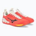 Herren-Volleyballschuhe Mizuno Wave Luminous 2 neon flame / schwarz / bolt2 neon 5