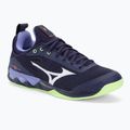 Herren Volleyballschuhe Mizuno Wave Luminous 2 Abendblau / Tech Grün / Lolite