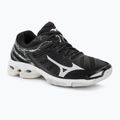 Herren Volleyballschuhe Mizuno Wave Voltage schwarz / silber