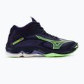 Herren Volleyballschuhe Mizuno Wave Lightning Z7 Mid Abendblau / Tech Grün / Lolite 2