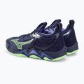 Herren Volleyballschuhe Mizuno Wave Momentum 3 Abendblau / Tech Grün / Lolite 4