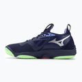 Herren Volleyballschuhe Mizuno Wave Momentum 3 Abendblau / Tech Grün / Lolite 3