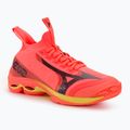Herren Volleyballschuhe Mizuno Wave Lightning Neo2 neon flame / schwarz / bolt2