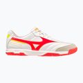 Mizuno Morelia Sala Classic IN weiß/flery coral2/bolt2 Herren Fußballschuhe 7