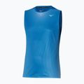 Herren Lauftank Mizuno Aero Tank federal blau