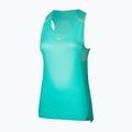 Damen Lauftank Top Mizuno Aero Tank blau türkis