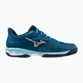 Herren Tennisschuhe Mizuno Wave Exceed Light 2 AC marokkanisch blau / weiß / bluejay 9