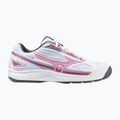 Damen Tennisschuhe Mizuno Break Shot 4 AC weiß / rosa tetra / Turbulenz 8